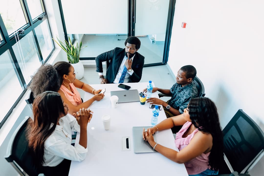 Business team collaboration